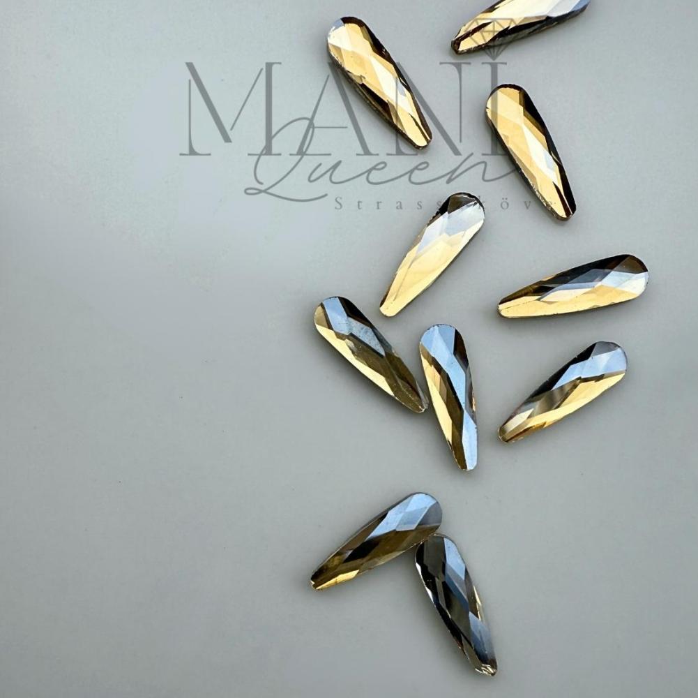 Csepp forma Golden Shadow 3x10mm