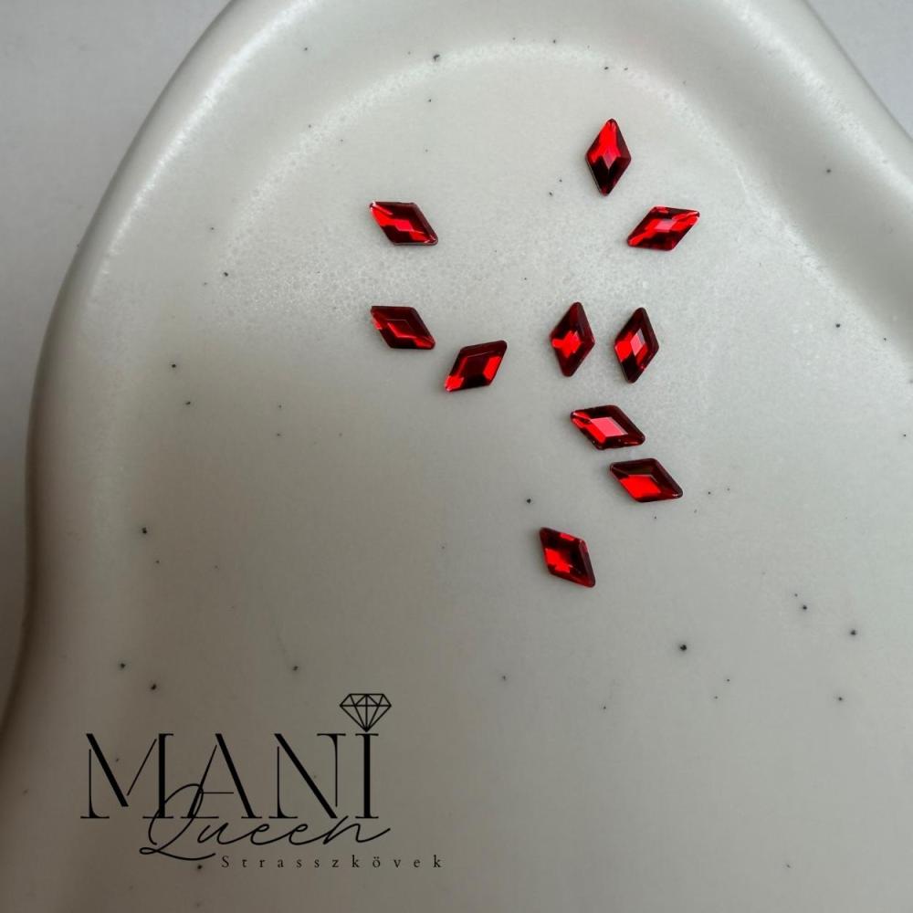 Rombusz Red mini 3x5 mm
