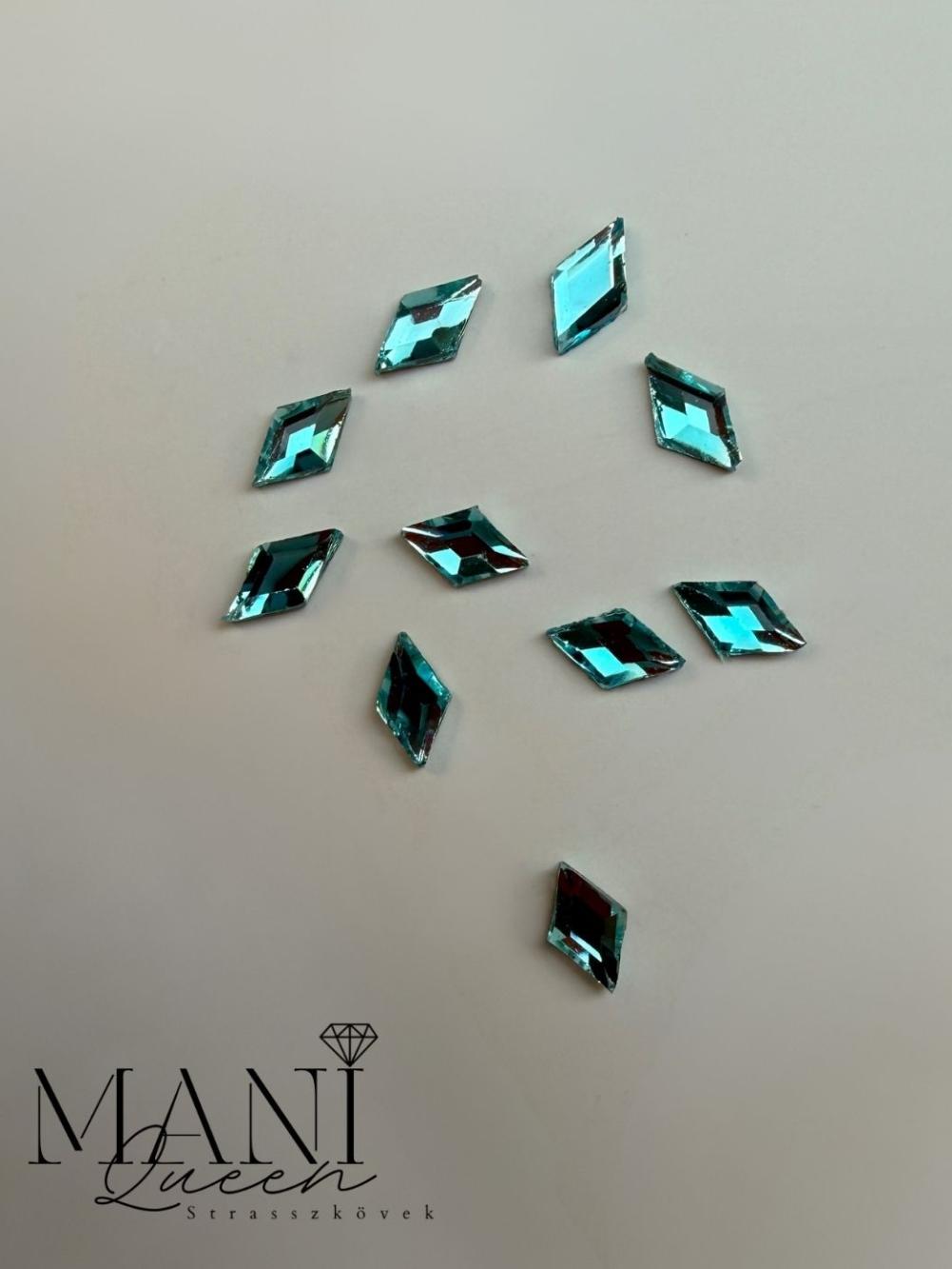 Rombusz Türkiz mini 3x5 mm